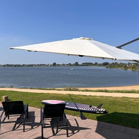 Lith Luxe Chalet Direct Aan Het Water Met Strand מראה חיצוני תמונה